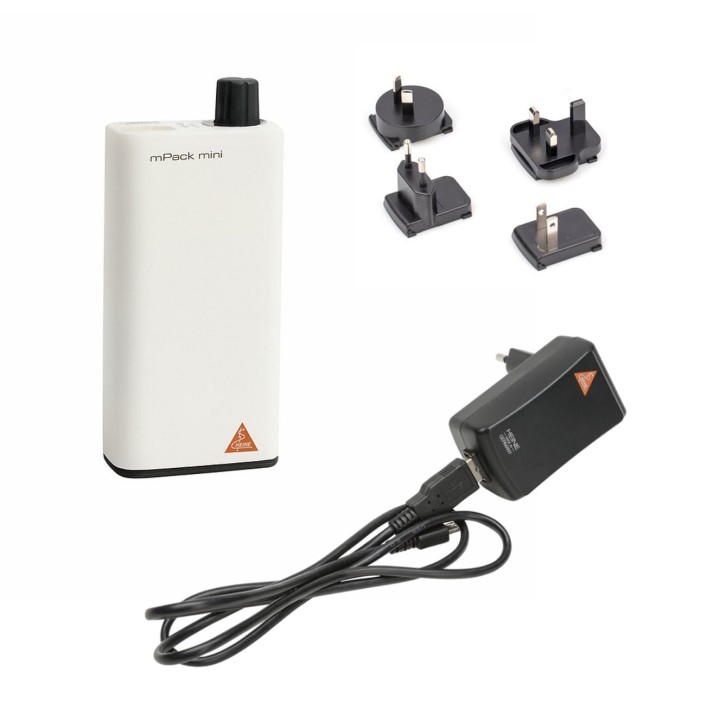 HEINE mPack mini con transformador enchufable