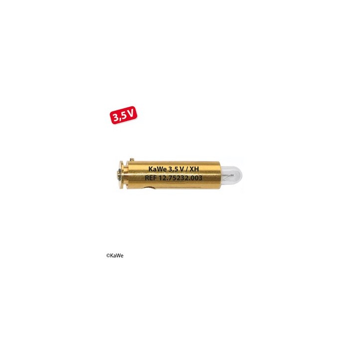 KaWe xenon lamp 3.5V for dermatoscope EUROLIGHT D30
