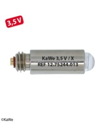 KaWe Ampoule xénon 3,5 V pour F.O. poignées de laryngoscope, 6 pcs