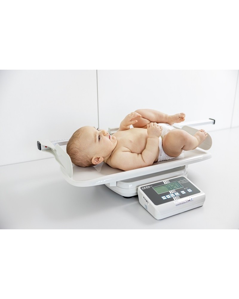 Balance Bébé Numérique Jusqu'à 20 Kg - Écran LCD - Fonction Tare - Unités Kg/lbs/pierres - Pour Nouveau-né, Chat, Chien
