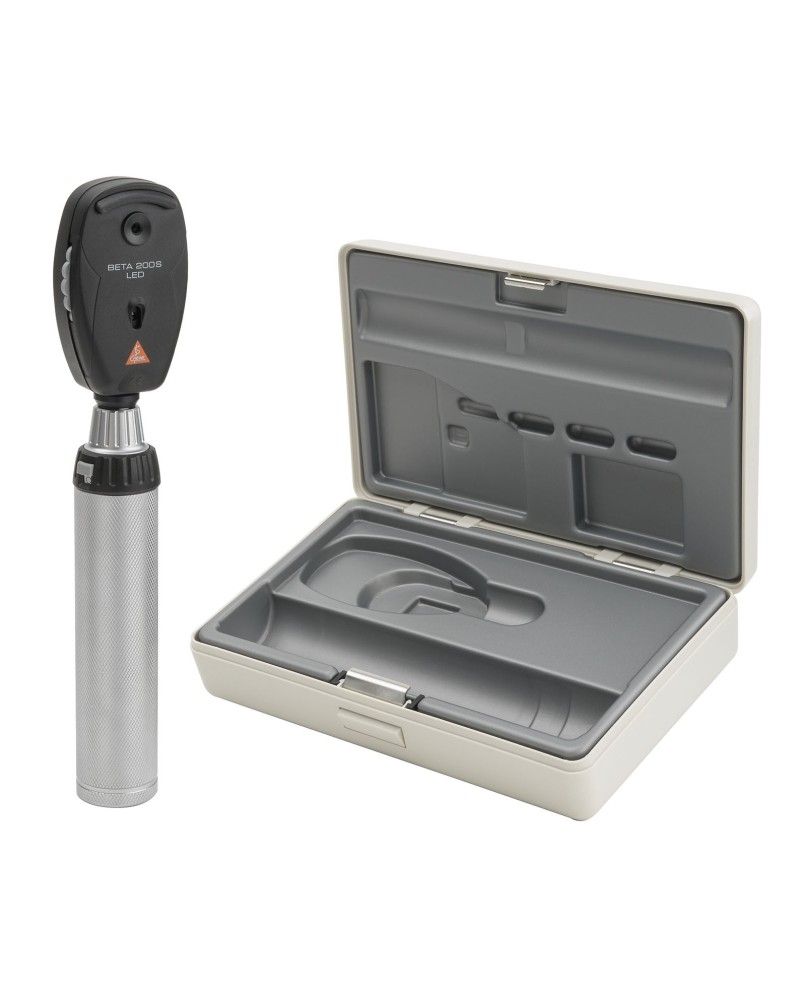 Ophtalmoscope HEINE BETA 200S LED en étui rigide Ophtalmoscope HEINE BETA 200S LED en étui rigide
