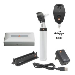 Set diagnostico HEINE K180 LED con manico ricaricabile
