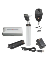 Set de diagnóstico HEINE K180 LED con mango recargable