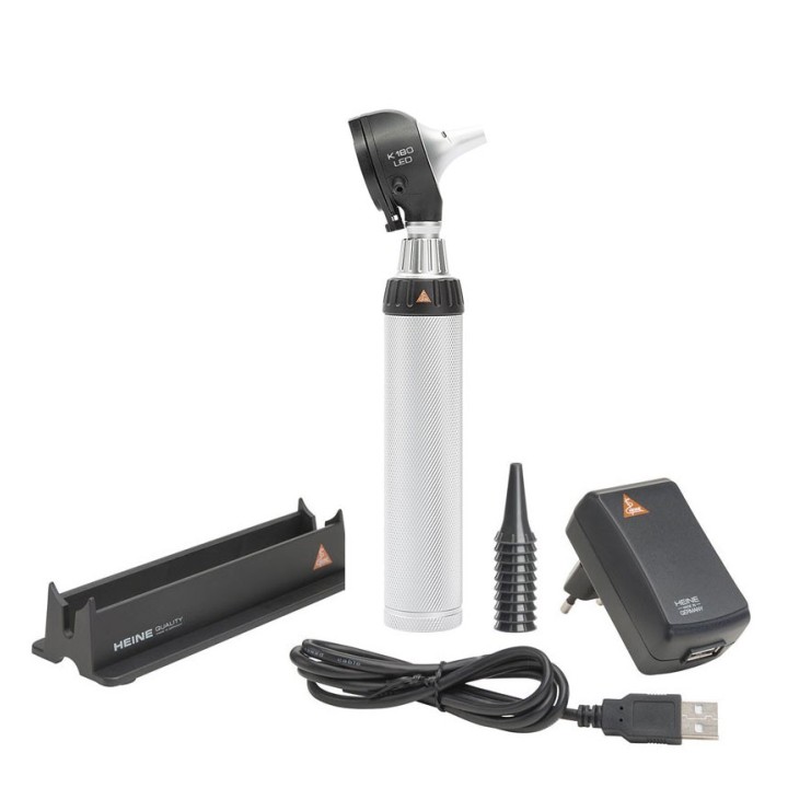 HEINE K180 LED Otoskop mit Ladegriff