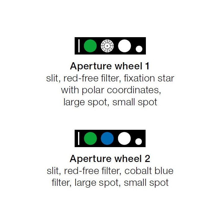 HEINE K180 LED Ophthalmoscope apertures