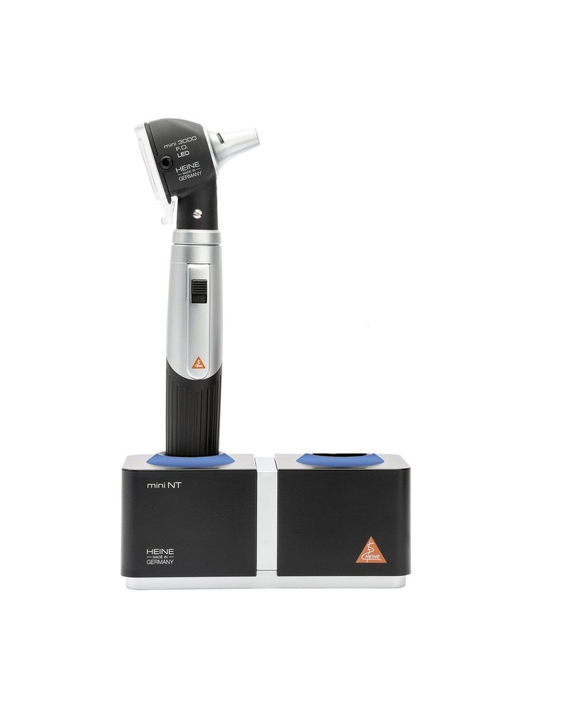 Otoscope HEINE mini 3000 LED avec poignée rechargeable Otoscope HEINE mini 3000 LED avec poignée rechargeable