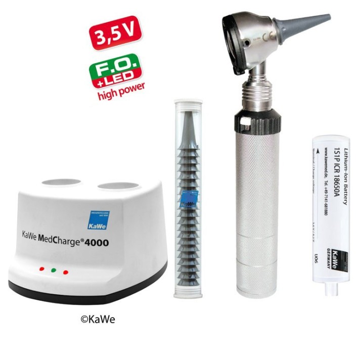 Otoscopio KaWe EUROLIGHT FO30 high power LED