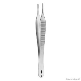 Aesculap HUDSON Dressing Tweezers, straight, delicate, 125 mm