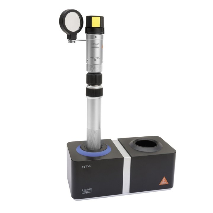 Set lampe à fente, à main HEINE HSL 150 avec chargeur de table