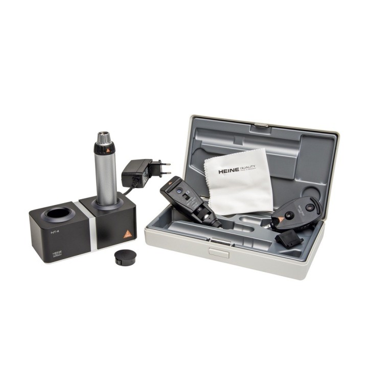Set de diagnostic ophtalmologique HEINE BETA 200 LED avec chargeur de table