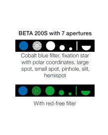 HEINE BETA 200S LED avec 7 diaphragmes