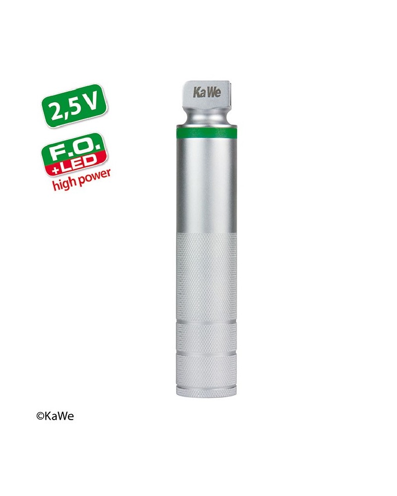KaWe F.O. LED high power laringoscópio cabo de pilhas, 2,5V KaWe F.O. LED high power laringoscópio cabo de pilhas, 2,5V