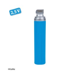 KaWe Laryngoscope Battery Handle Economy C, 2.5 V, Blue, Medium