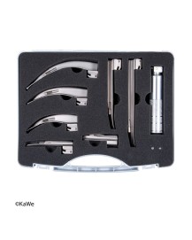 KaWe Laryngoskop Set, Erwachsene und Pädiatrie, 2,5 V