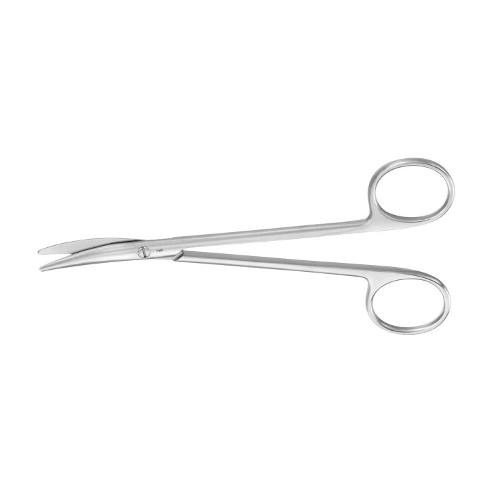 Ciseaux à dissection METZENBAUM Aesculap, courbés, émoussés, 145 mm