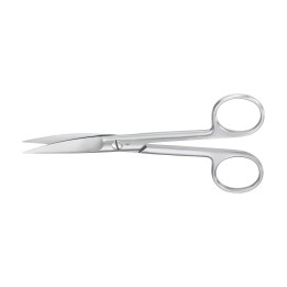 Aesculap Chirurgische Schere, gebogen, standard, spitz, 145 mm