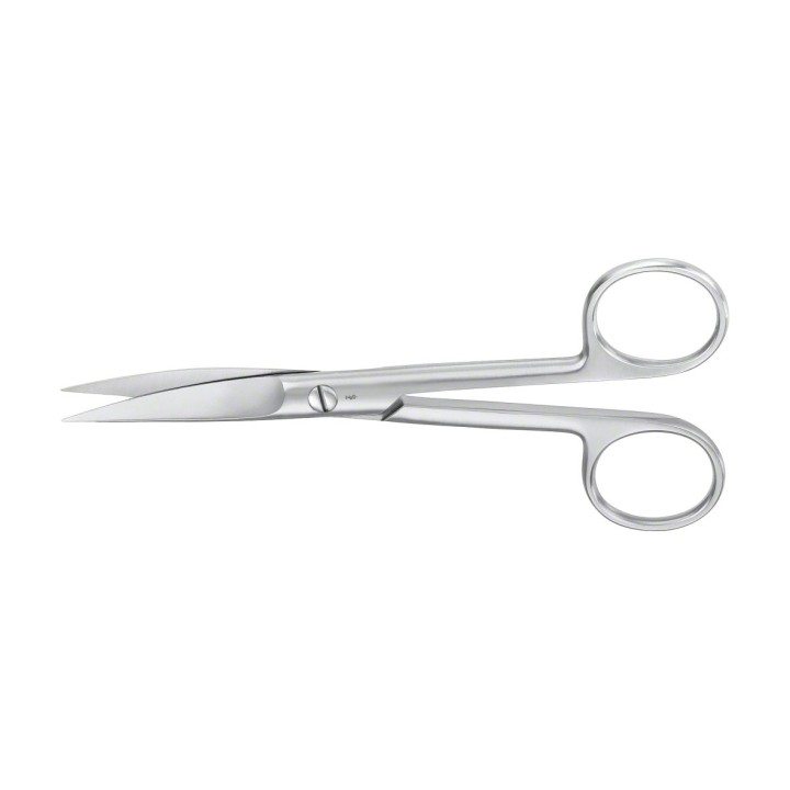 Aesculap Chirurgische Schere, gebogen, standard, spitz, 145 mm