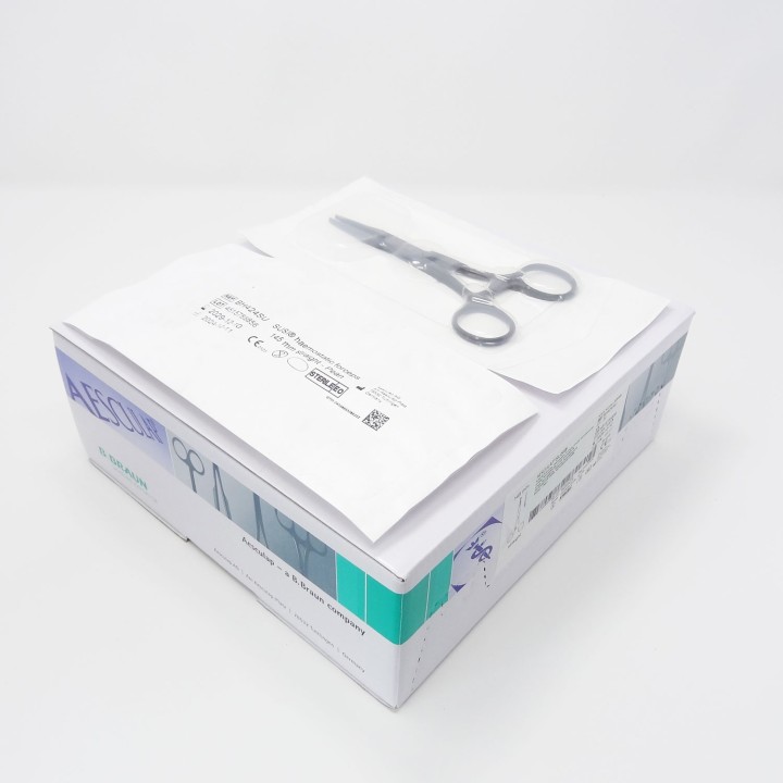Aesculap SUSI PEAN Hemostatic Forceps, straight, 145 mm, disposable
