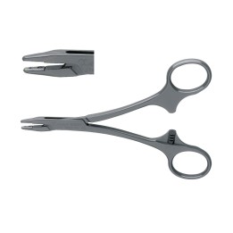 Aesculap SUSI MAYO-HEGAR Portagujas, recto, 150 mm, desechable