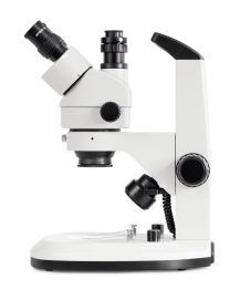 Microscopio stereo zoom Binocolo KERN OZL 468 LED con impugnatura