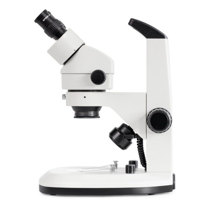 Microscope stéréo zoom KERN OZL 467 LED Jumelles avec poignée