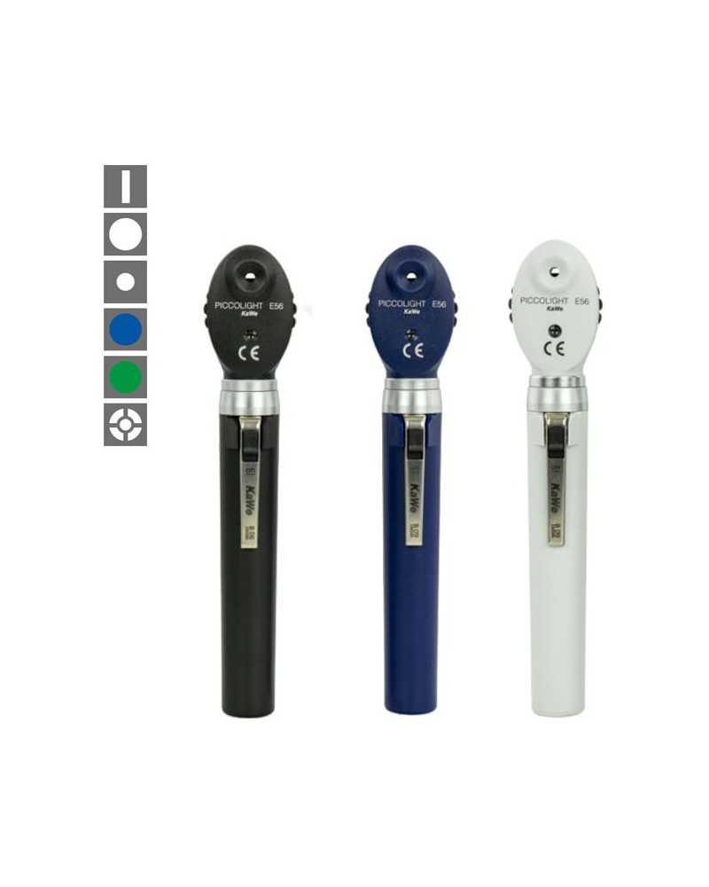 Ophtalmoscope KaWe PICCOLIGHT E56 avec 6 diaphragmes