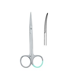 Forbici per iride HARTMANN Peha, curve, 11,5 cm, sterili, monouso Forbici per iride HARTMANN Peha, curve, 11,5 cm, sterili, monouso