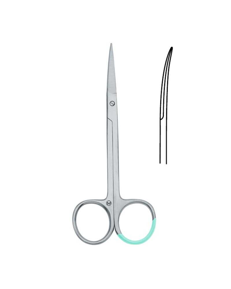 Forbici per iride HARTMANN Peha, curve, 11,5 cm, sterili, monouso Forbici per iride HARTMANN Peha, curve, 11,5 cm, sterili, monouso