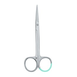 Tijeras para iris, rectas, de corte delicado, 115 mm, estériles, desechables