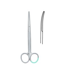 HARTMANN Peha Metzenbaum Scissors, curved, 14.5 cm, sterile