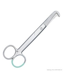 Forbici per cordone ombelicale secondo Schumacher, 16 cm, sterili