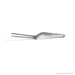 JANSEN Dressing Tweezers, straight, 160 mm (6 1/4"), sterile, disposable