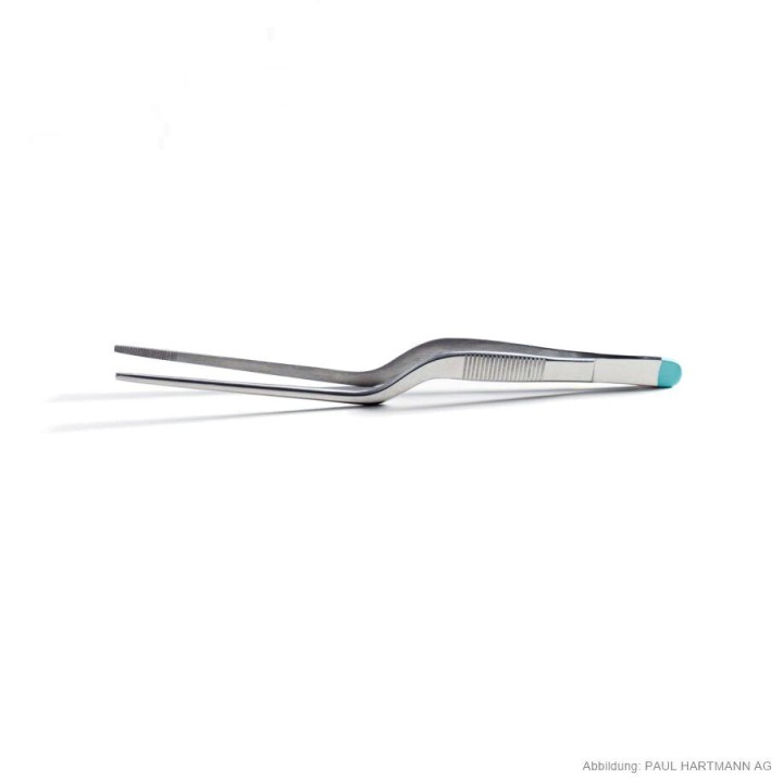 JANSEN Dressing Tweezers, straight, 160 mm (6 1/4"), sterile, disposable