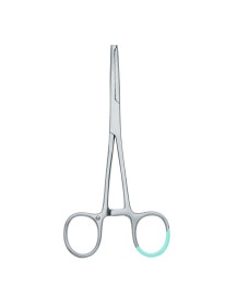 Pince hémostatique KOCHER, droite, 150 mm, 1 x 2 dents, stériles, à usage unique