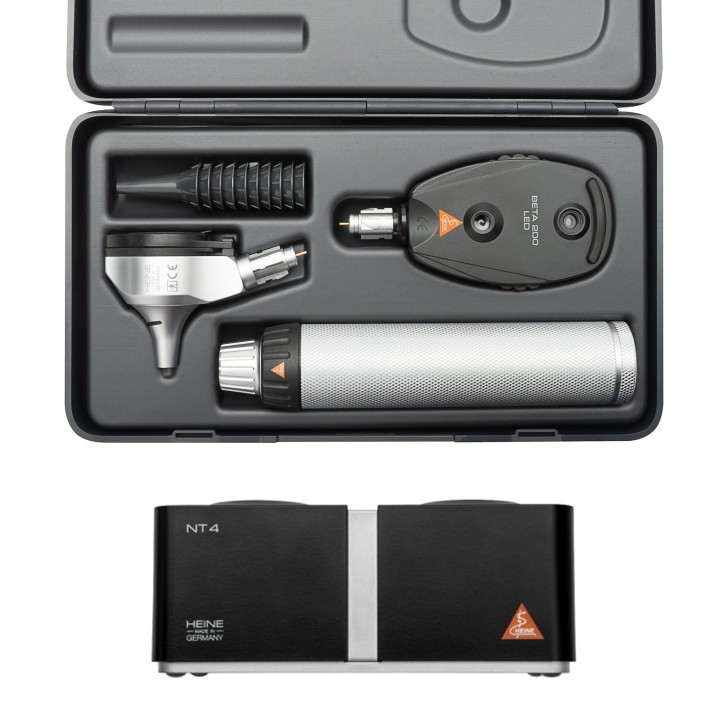 HEINE BETA 200 LED Diagnostic Set with table charger