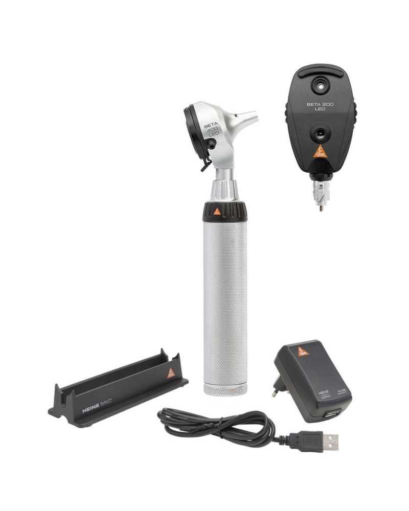 HEINE BETA 400 LED Set de diagnóstico com cabo de carregamento