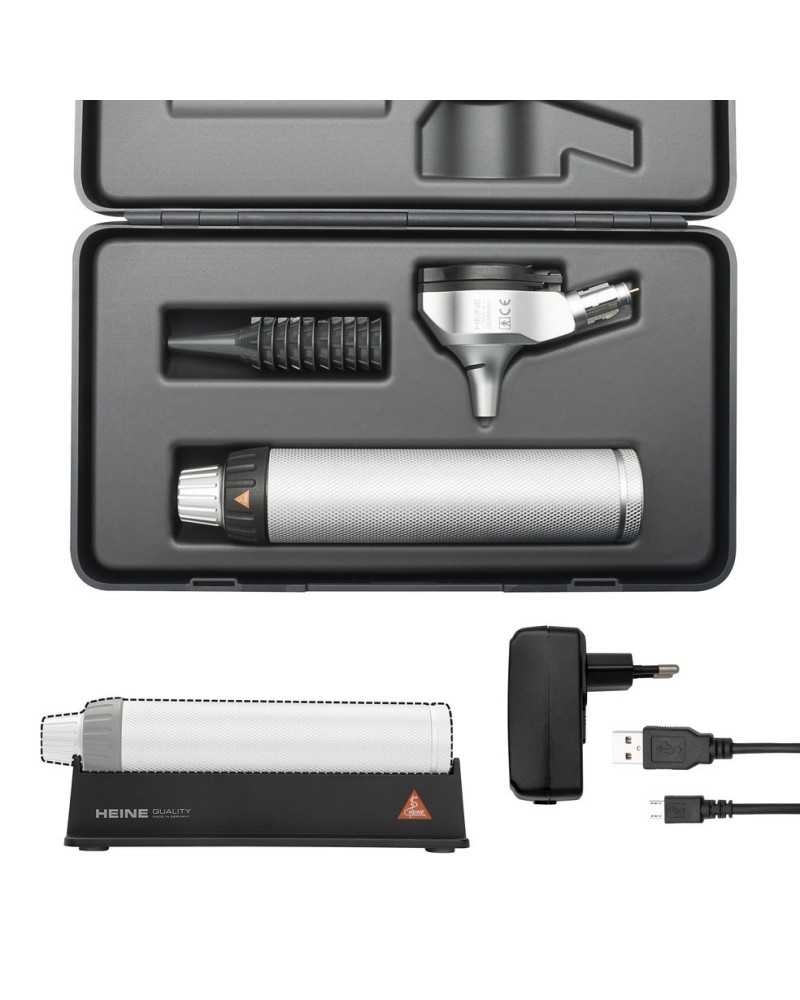 Otoscope HEINE BETA 200 LED avec poignée rechargeable