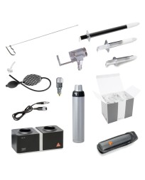 Kit proctologique LED HEINE avec station de recharge de table