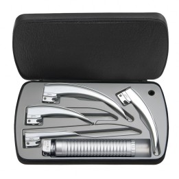 Trousse de laryngoscope HEINE Standard F.O. LED 4