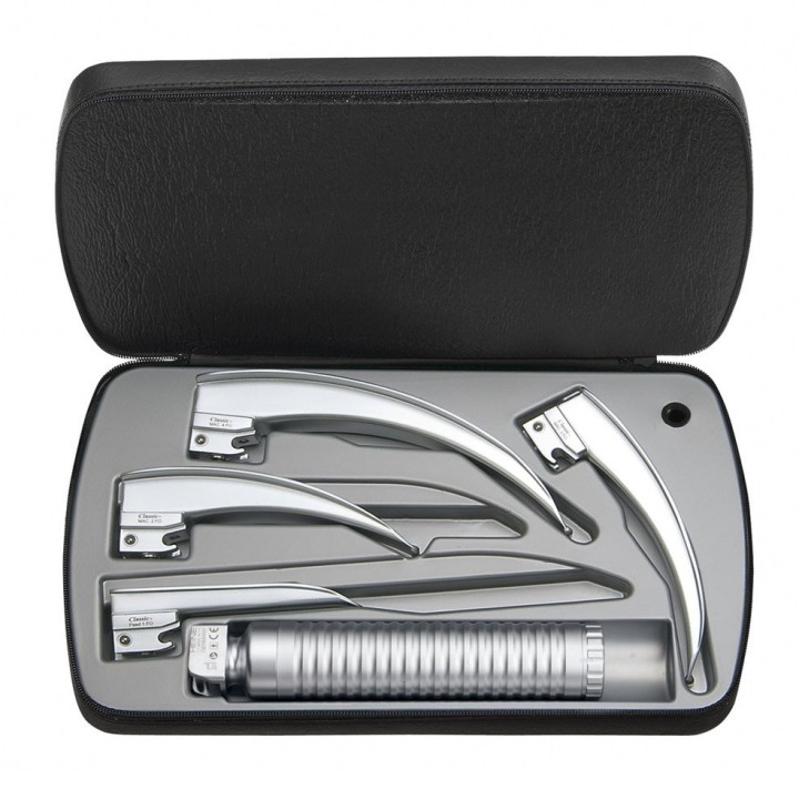Set laringoscopio HEINE EasyClean F.O. LED 4