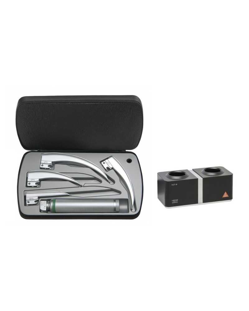 Conjunto de laringoscópio HEINE Standard F.O.4 NT LED 4