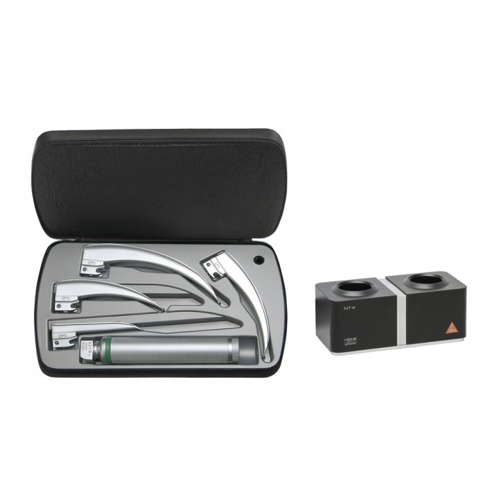 HEINE Laryngoscope Set Standard F.O.4 NT LED 4