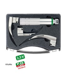 Set de laringoscopio KaWe LED F.O. para pediatría