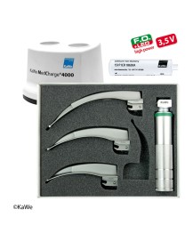 Kit de laryngoscope KaWe MEGALIGHT Macintosh F.O. LED