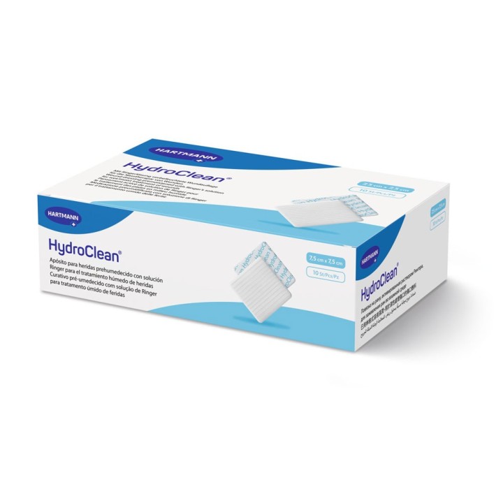 HARTMANN HydroClean wound pads 7.5x7.5 cm, sterile