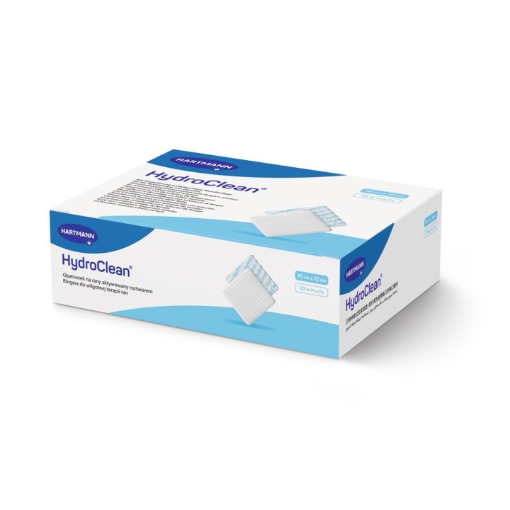 HARTMANN HydroClean wound pads 10x10 cm, sterile