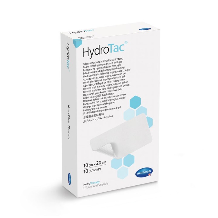 HARTMANN HydroTac foam dressing 10x20 cm, sterile