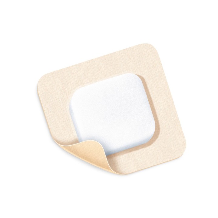 HARTMANN PermaFoam Border apósito de espuma 10x10 cm, estéril