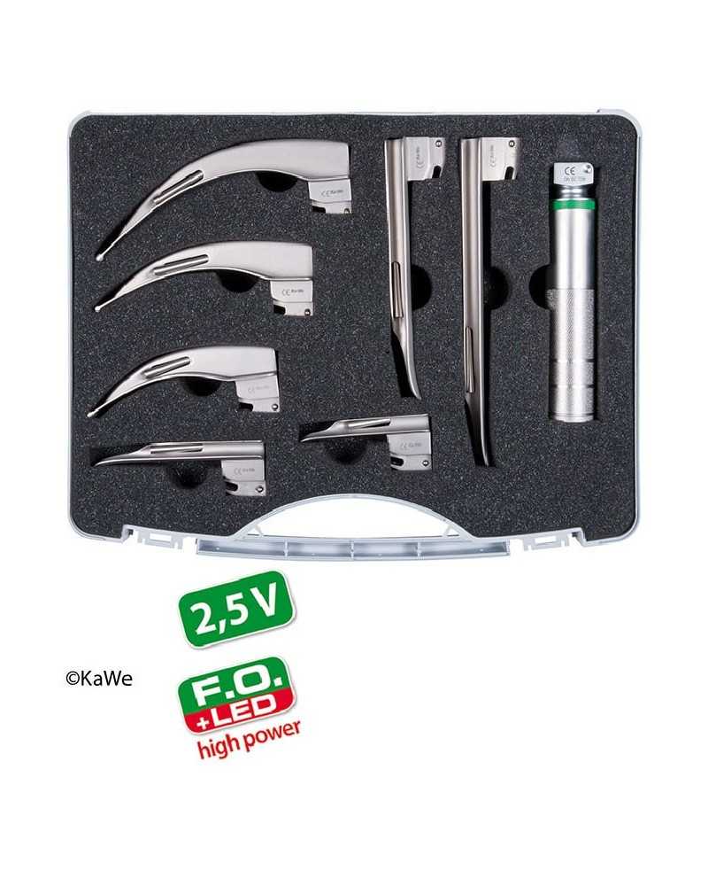 Kit de laryngoscope KaWe MEGALIGHT hp LED F.O.