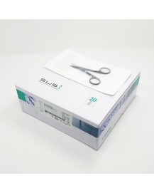 Aesculap SUSI Iris Scissors, straight, sharp, 110 mm, disposable